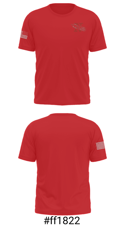 North Attleborough High School Swimming 66715277 Short Sleeve Performance Shirt - 19