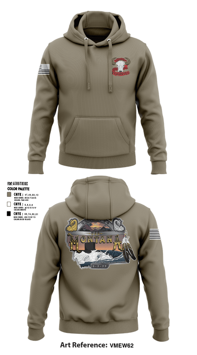 USS Montana 25481522 Hoodie - 50