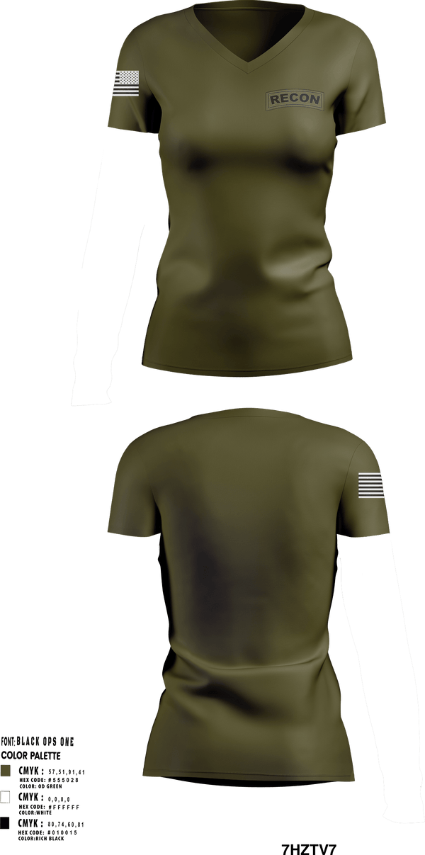Women's Short Sleeve Vneck Shirt, , Army, Teamtime, Team time, sublimation, custom sports apparel, team uniforms, spirit wear, spiritwear, sports uniforms, custom shirts, team store, custom team store, fundraiser sports, apparel fundraiser