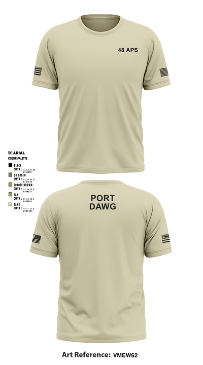 48 aps 32006617 Short Sleeve Performance Shirt - 5
