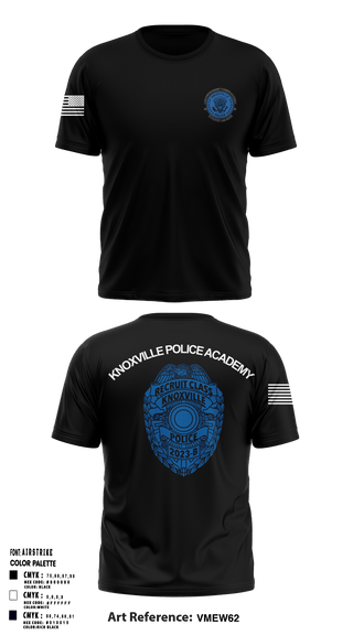 Short Sleeve Performance Shirt, Basic Recruit class 2023-B, Police, Teamtime, Team time, sublimation, custom sports apparel, team uniforms, spirit wear, spiritwear, sports uniforms, custom shirts, team store, custom team store, fundraiser sports, apparel fundraiser