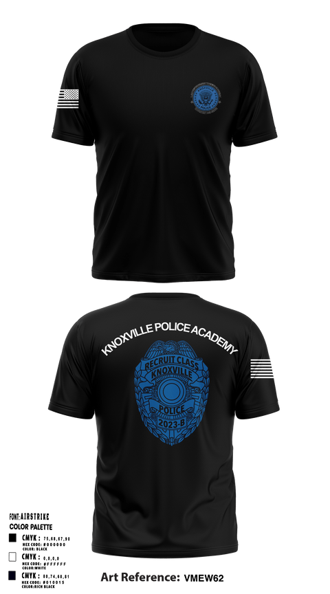 Short Sleeve Performance Shirt, Basic Recruit class 2023-B, Police, Teamtime, Team time, sublimation, custom sports apparel, team uniforms, spirit wear, spiritwear, sports uniforms, custom shirts, team store, custom team store, fundraiser sports, apparel fundraiser