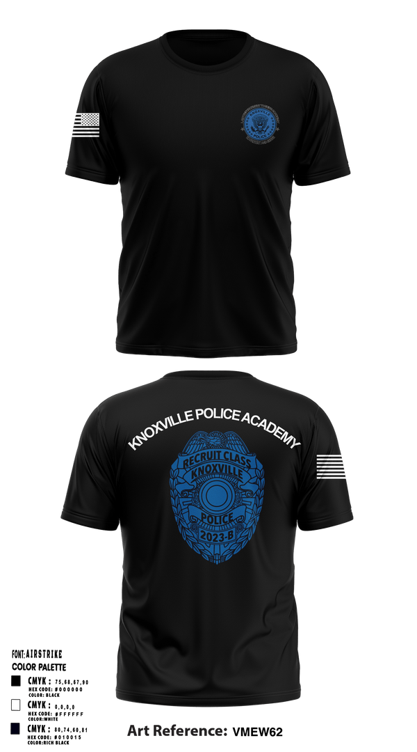 Short Sleeve Performance Shirt, Basic Recruit class 2023-B, Police, Teamtime, Team time, sublimation, custom sports apparel, team uniforms, spirit wear, spiritwear, sports uniforms, custom shirts, team store, custom team store, fundraiser sports, apparel fundraiser