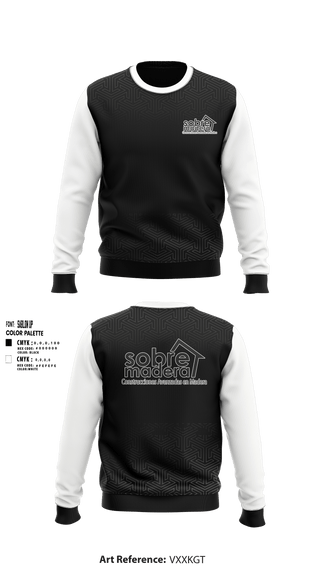 Crew Neck Sweatshirt, Sobre madera, , Teamtime, Team time, sublimation, custom sports apparel, team uniforms, spirit wear, spiritwear, sports uniforms, custom shirts, team store, custom team store, fundraiser sports, apparel fundraiser