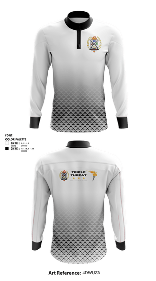 Quarter Zip Jacket, Triple Threat, Spirit Store, Teamtime, Team time, sublimation, custom sports apparel, team uniforms, spirit wear, spiritwear, sports uniforms, custom shirts, team store, custom team store, fundraiser sports, apparel fundraiser