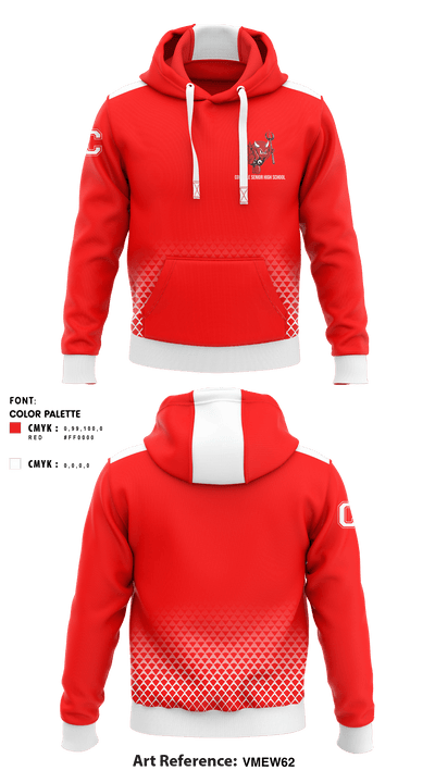 Coquille Senior High School Track 60550768 Hoodie - 1
