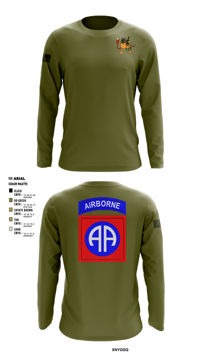 1BCT Medics 92480155 Long Sleeve Performance Shirt - 2