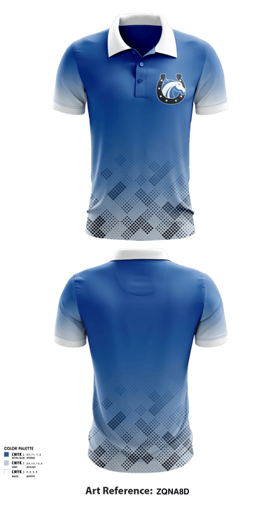 Andrada Polytechnic High School 31297372 Short Sleeve Performance Polo - 1