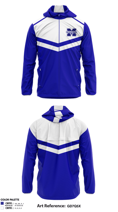 Saint Michael'S Senior High School Cheer 60314611 Windbreaker - 1