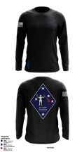 BLT 2d Battalion, 1st Marines, Weapons Co, CAAT Blue 79953351 Long Sleeve Performance Shirt - 3