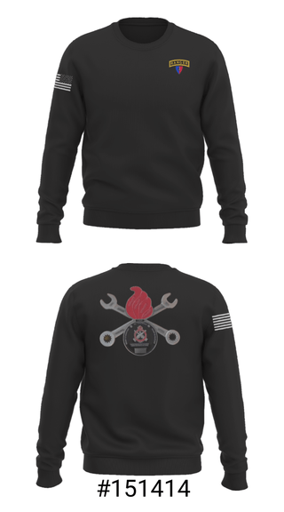 Crew Neck Sweatshirt, , National Guard, Teamtime, Team time, sublimation, custom sports apparel, team uniforms, spirit wear, spiritwear, sports uniforms, custom shirts, team store, custom team store, fundraiser sports, apparel fundraiser