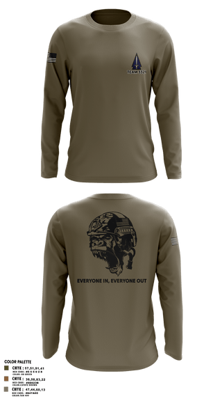 Long Sleeve Performance Shirt, 3rd SFAB, Army, Teamtime, Team time, sublimation, custom sports apparel, team uniforms, spirit wear, spiritwear, sports uniforms, custom shirts, team store, custom team store, fundraiser sports, apparel fundraiser