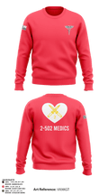 2-502IN Medical Platoon 90993317 Crew Neck Sweatshirt - 2