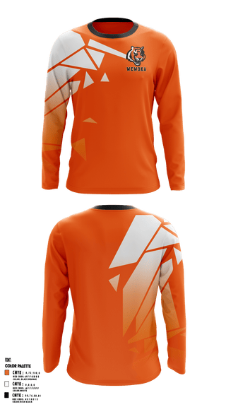 Long Sleeve Performance Shirt, Wewoka High School, Spirit Store, Teamtime, Team time, sublimation, custom sports apparel, team uniforms, spirit wear, spiritwear, sports uniforms, custom shirts, team store, custom team store, fundraiser sports, apparel fundraiser