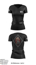 Hades 3421841 Women's Short Sleeve V-neck Shirt - 2