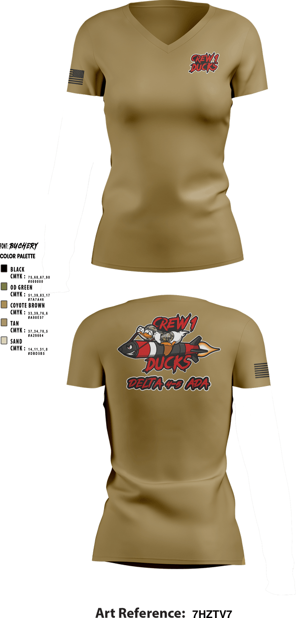Women's Short Sleeve Vneck Shirt, , Army, Teamtime, Team time, sublimation, custom sports apparel, team uniforms, spirit wear, spiritwear, sports uniforms, custom shirts, team store, custom team store, fundraiser sports, apparel fundraiser