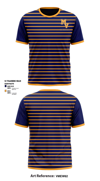 Medomak Valley Panthers 33560962 Short Sleeve Performance Shirt - 1