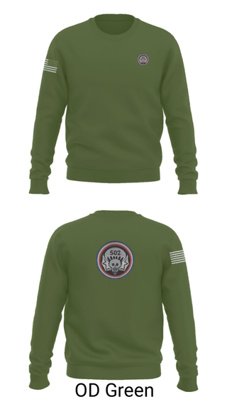 Crew Neck Sweatshirt, , Army, Teamtime, Team time, sublimation, custom sports apparel, team uniforms, spirit wear, spiritwear, sports uniforms, custom shirts, team store, custom team store, fundraiser sports, apparel fundraiser
