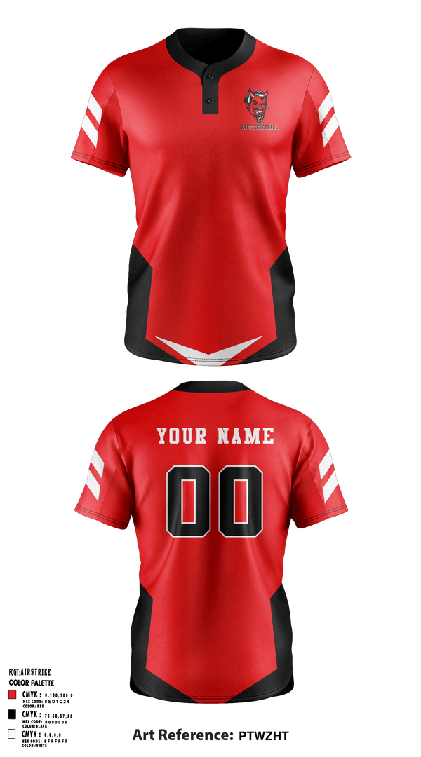Two Button Softball Jersey, Fyffe High School Softball, Softball, Teamtime, Team time, sublimation, custom sports apparel, team uniforms, spirit wear, spiritwear, sports uniforms, custom shirts, team store, custom team store, fundraiser sports, apparel fundraiser