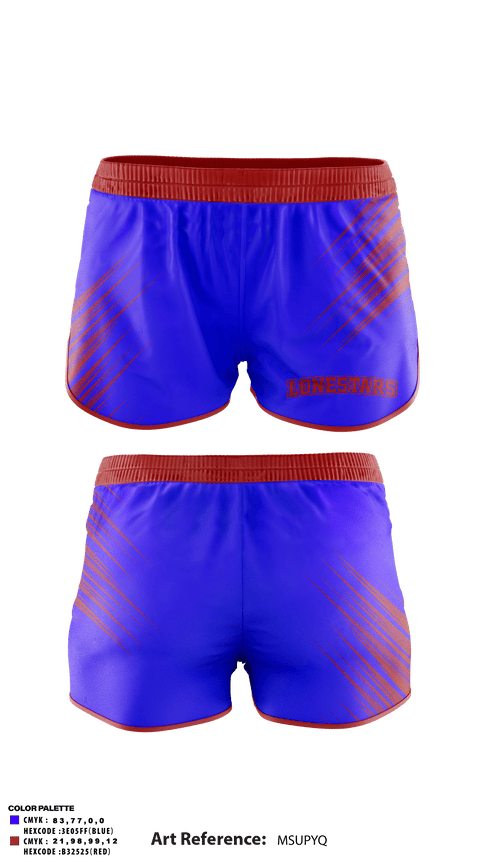 Track Shorts, Lonestars, Softball, Teamtime, Team time, sublimation, custom sports apparel, team uniforms, spirit wear, spiritwear, sports uniforms, custom shirts, team store, custom team store, fundraiser sports, apparel fundraiser