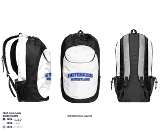 Gear Bag, Hotchkiss Wrestling, Wrestling, Teamtime, Team time, sublimation, custom sports apparel, team uniforms, spirit wear, spiritwear, sports uniforms, custom shirts, team store, custom team store, fundraiser sports, apparel fundraiser