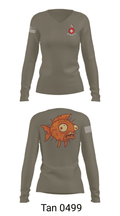 2nd platoon 1-14th 44681446 Women's Long Sleeve V-neck Shirt - 40