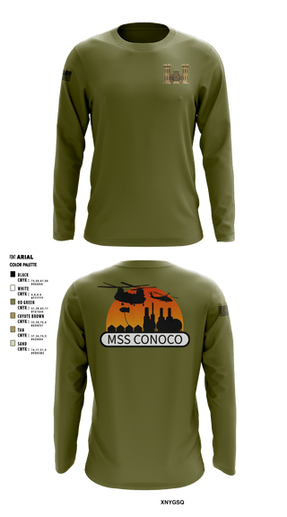 Long Sleeve Performance Shirt, , Army, Teamtime, Team time, sublimation, custom sports apparel, team uniforms, spirit wear, spiritwear, sports uniforms, custom shirts, team store, custom team store, fundraiser sports, apparel fundraiser