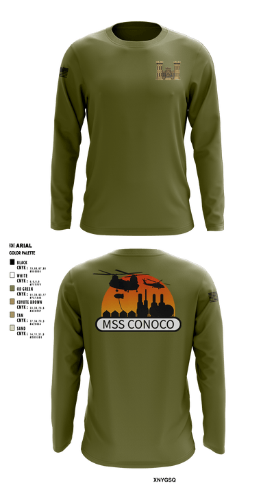 MSSC Essayons 2 48058860 Long Sleeve Performance Shirt - 3