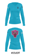 The Citadel 89582044 Women's Long Sleeve V-neck Shirt - 36