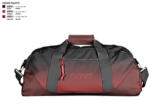 Duffle Bag, Tigers, Men's Basketball, Teamtime, Team time, sublimation, custom sports apparel, team uniforms, spirit wear, spiritwear, sports uniforms, custom shirts, team store, custom team store, fundraiser sports, apparel fundraiser