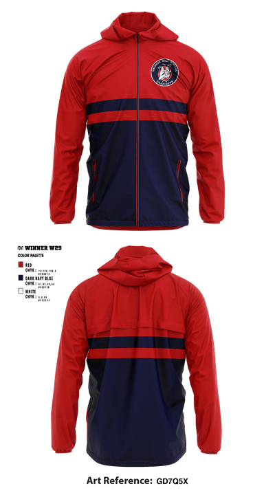 Waianae High School 18625486 Windbreaker - 1