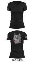 E.Co 3-82 GSAB 39598537 Women's Short Sleeve V-neck Shirt - 22