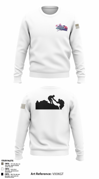 Crew Neck Sweatshirt, , Marines, Teamtime, Team time, sublimation, custom sports apparel, team uniforms, spirit wear, spiritwear, sports uniforms, custom shirts, team store, custom team store, fundraiser sports, apparel fundraiser