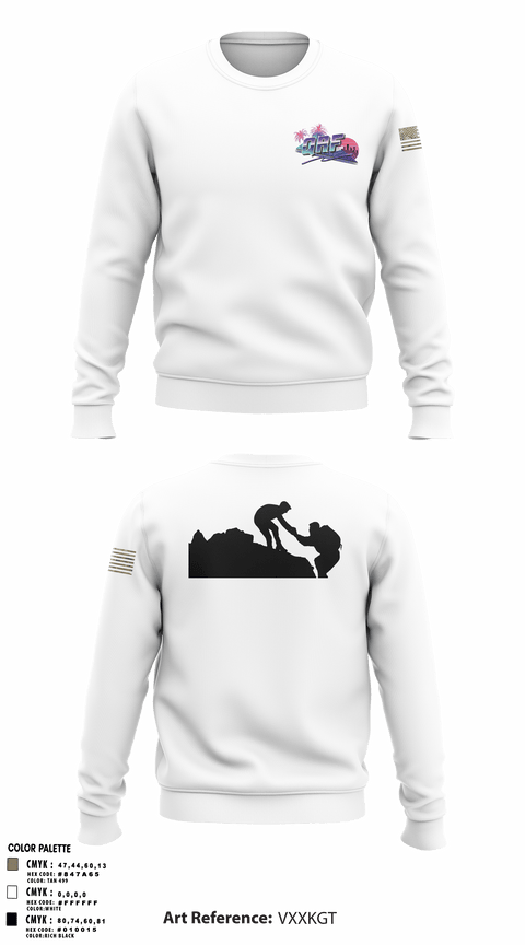 Crew Neck Sweatshirt, , Marines, Teamtime, Team time, sublimation, custom sports apparel, team uniforms, spirit wear, spiritwear, sports uniforms, custom shirts, team store, custom team store, fundraiser sports, apparel fundraiser