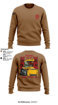 HHC 1-114 Infantry Brigade 59777131 Crew Neck Sweatshirt - 4