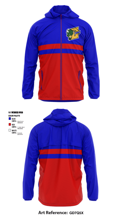 Carmel High School 42911704 Windbreaker - 1