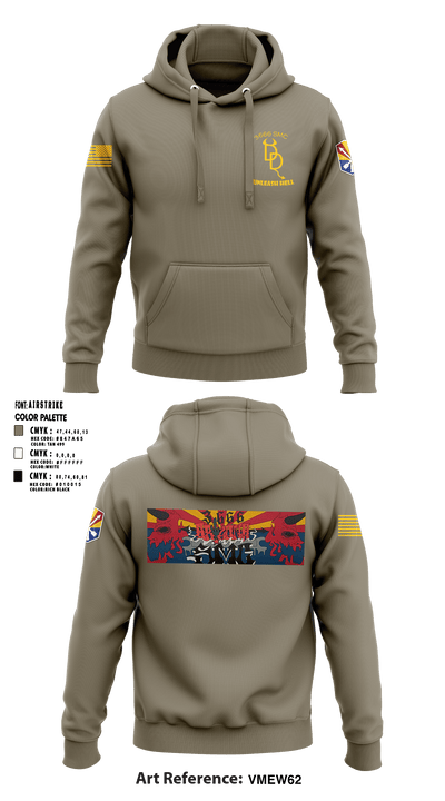 3666th SMC 60008447 Hoodie - 37