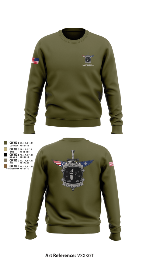 Crew Neck Sweatshirt, , Army, Teamtime, Team time, sublimation, custom sports apparel, team uniforms, spirit wear, spiritwear, sports uniforms, custom shirts, team store, custom team store, fundraiser sports, apparel fundraiser