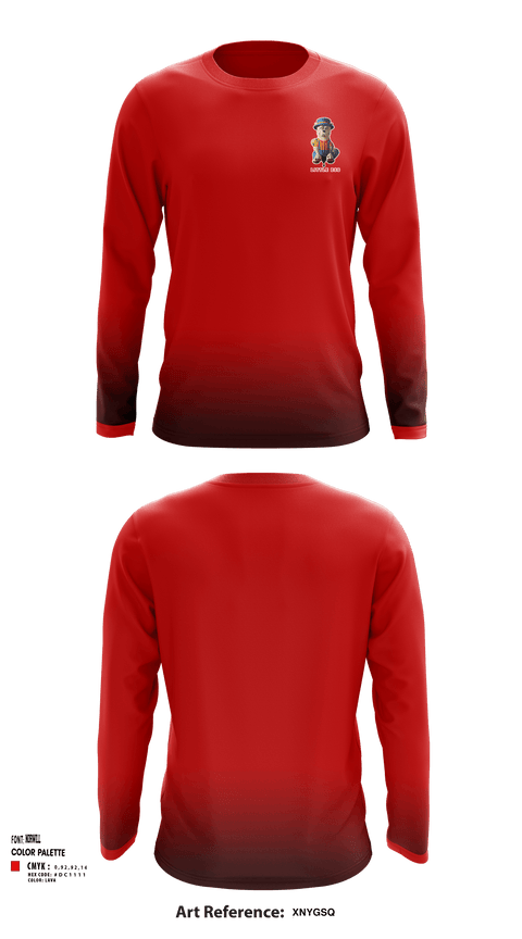 Long Sleeve Performance Shirt, Little Dog, , Teamtime, Team time, sublimation, custom sports apparel, team uniforms, spirit wear, spiritwear, sports uniforms, custom shirts, team store, custom team store, fundraiser sports, apparel fundraiser