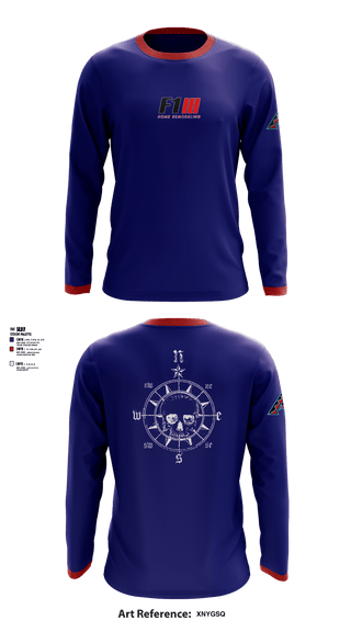 Long Sleeve Performance Shirt, F1 Home Remodeling, , Teamtime, Team time, sublimation, custom sports apparel, team uniforms, spirit wear, spiritwear, sports uniforms, custom shirts, team store, custom team store, fundraiser sports, apparel fundraiser