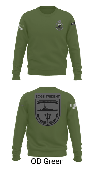 Crew Neck Sweatshirt, , Coast Guard, Teamtime, Team time, sublimation, custom sports apparel, team uniforms, spirit wear, spiritwear, sports uniforms, custom shirts, team store, custom team store, fundraiser sports, apparel fundraiser
