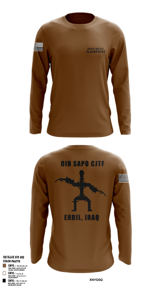 Long Sleeve Performance Shirt, 606th Qm Det, Army, Teamtime, Team time, sublimation, custom sports apparel, team uniforms, spirit wear, spiritwear, sports uniforms, custom shirts, team store, custom team store, fundraiser sports, apparel fundraiser