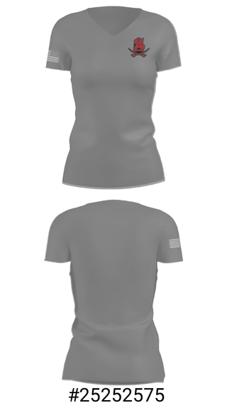 Women's Short Sleeve Vneck Shirt, Archbishop Spalding High School Golf, Golf, Teamtime, Team time, sublimation, custom sports apparel, team uniforms, spirit wear, spiritwear, sports uniforms, custom shirts, team store, custom team store, fundraiser sports, apparel fundraiser