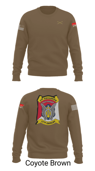 Crew Neck Sweatshirt, , Army, Teamtime, Team time, sublimation, custom sports apparel, team uniforms, spirit wear, spiritwear, sports uniforms, custom shirts, team store, custom team store, fundraiser sports, apparel fundraiser
