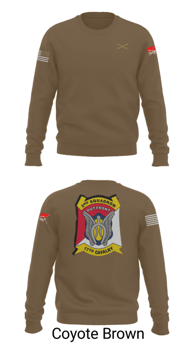 Alpha Troop 2-17 71338427 Crew Neck Sweatshirt - 8