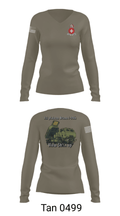 1st plt 1-14th 60300100 Women's Long Sleeve V-neck Shirt - 41