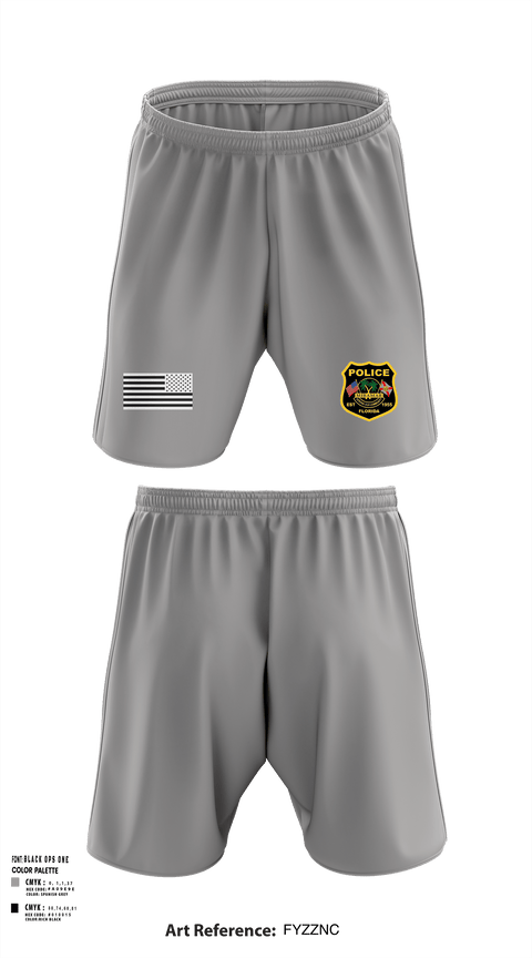 Athletic Shorts With Pockets, , Police, Teamtime, Team time, sublimation, custom sports apparel, team uniforms, spirit wear, spiritwear, sports uniforms, custom shirts, team store, custom team store, fundraiser sports, apparel fundraiser