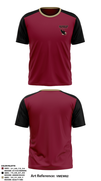Bishop Watterson High School Volleyball 30703651 Short Sleeve Performance Shirt - 1