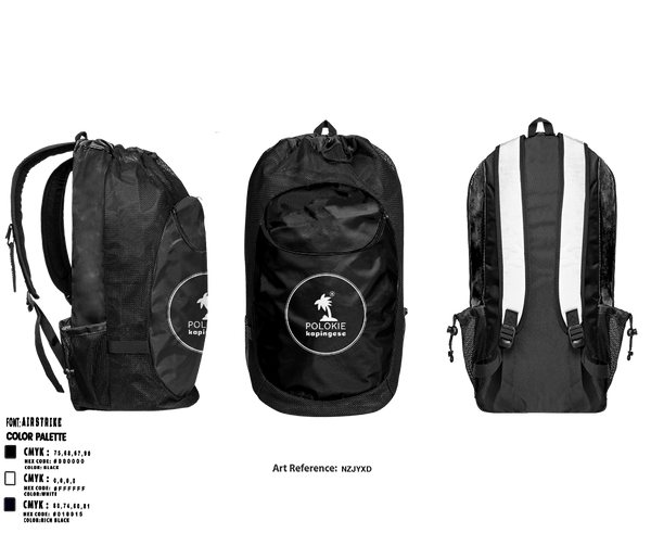 Gear Bag, POLOKIE, , Teamtime, Team time, sublimation, custom sports apparel, team uniforms, spirit wear, spiritwear, sports uniforms, custom shirts, team store, custom team store, fundraiser sports, apparel fundraiser
