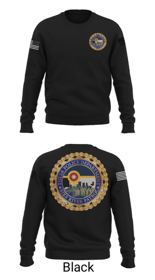Crew Neck Sweatshirt, , Police, Teamtime, Team time, sublimation, custom sports apparel, team uniforms, spirit wear, spiritwear, sports uniforms, custom shirts, team store, custom team store, fundraiser sports, apparel fundraiser